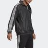 Adidas Casual Loose Training Running Jacket Men Outerwear Black GN1862