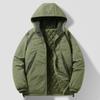 Cotton Jacket Men's Winter American High Street Loose Casual Thick Windproof Warm Loose Casual Hooded Cotton Jacket Men