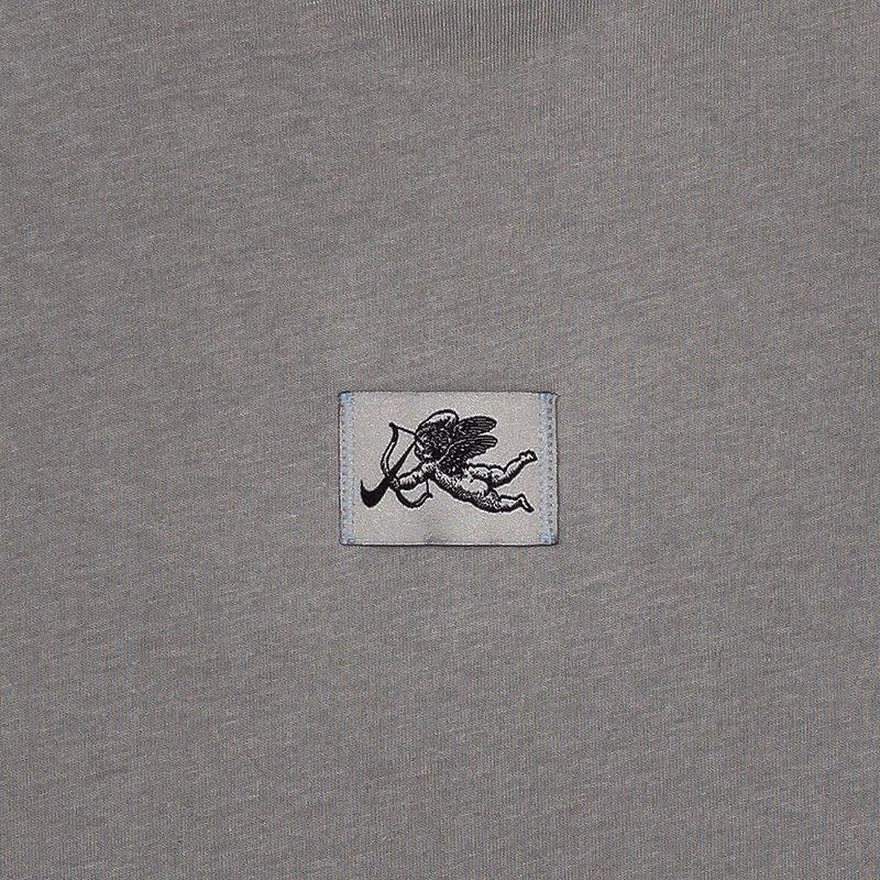 Nike T Shirts Men's Gray Crew Neck Moderate IO9761-236