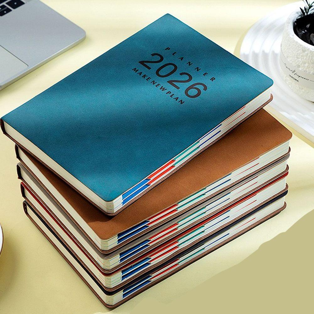 Task Priority 2026 Schedule Planner Thick Paper A5 English Daily Plan Stationery