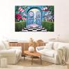 2D Enchanted Wonderland Doorway Background for Cosplay & Storytime Photos