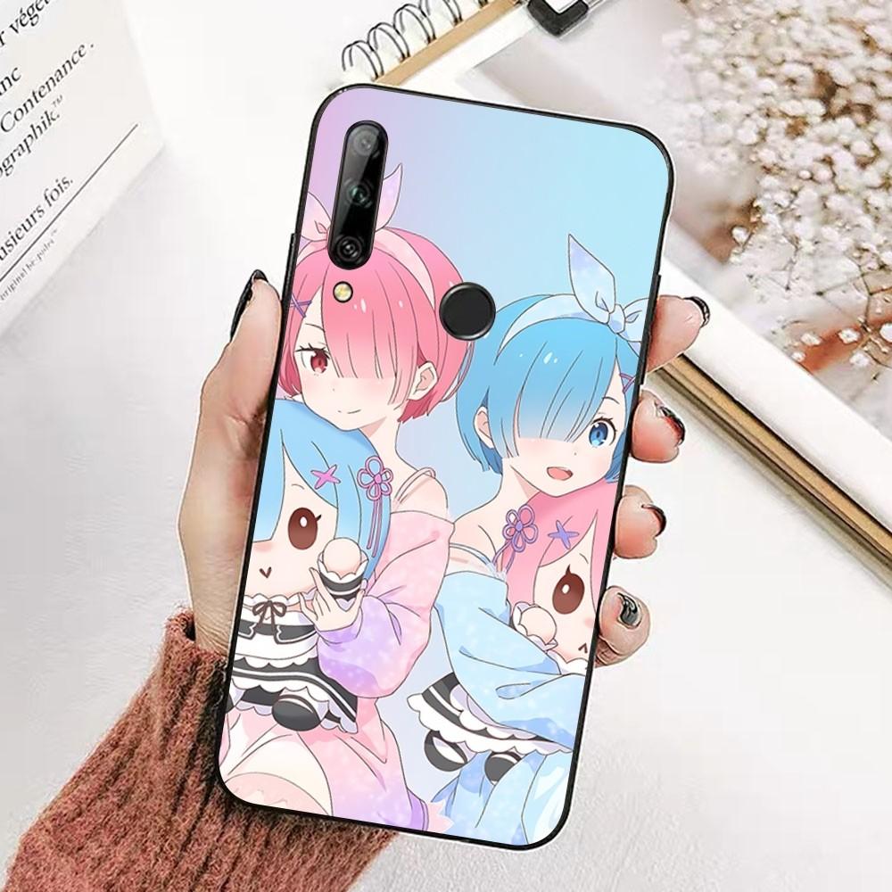 Чехол для телефона Japan Anime Re Z-zeroES для Huawei Honor 10 Lite 9 20 7A 9X 30 50 60 70 Pro Plus Мягкий силиконовый чехол