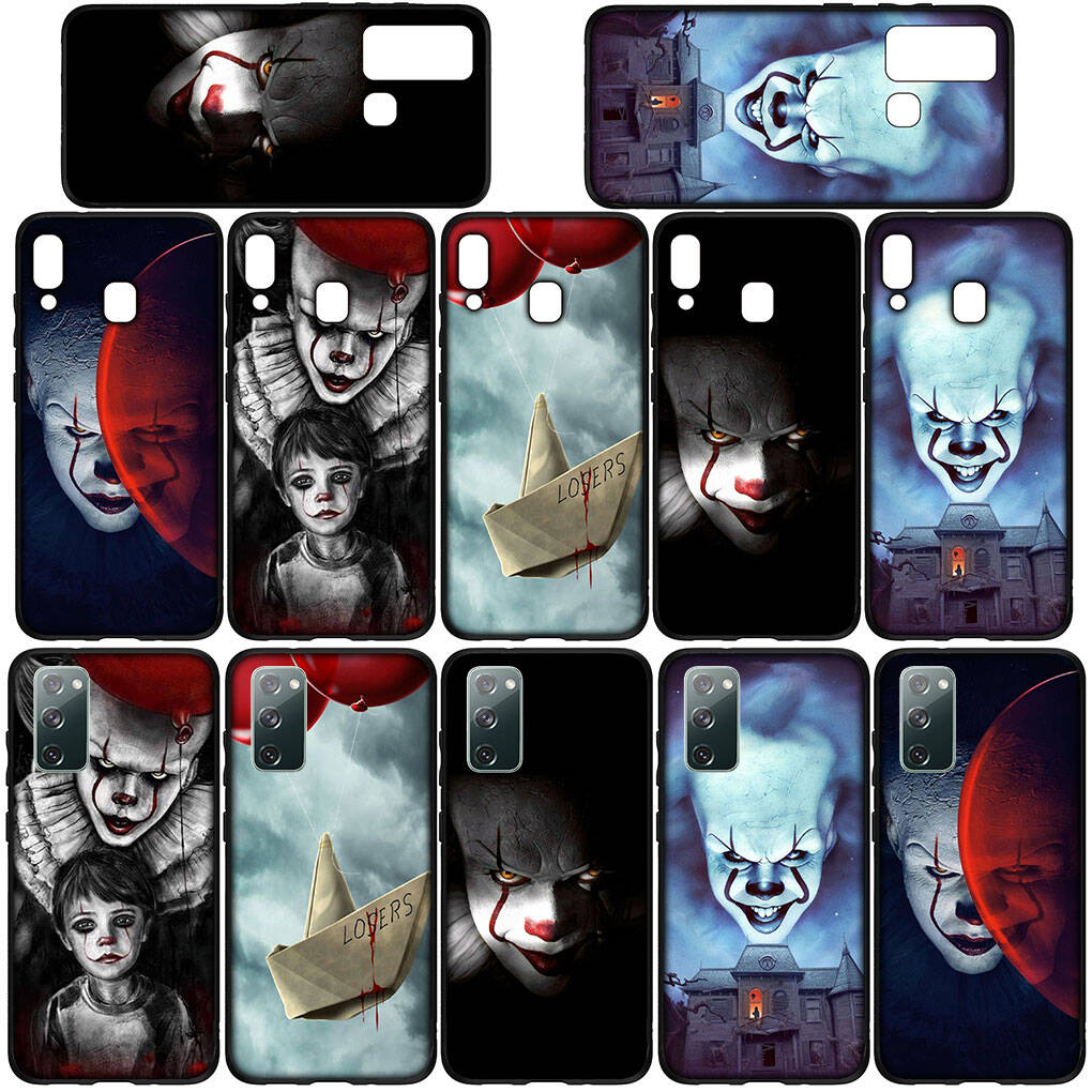 for iPhone 17 16 15 Xiaomi Poco F7 F8 X7 C85 C75 C71 M8 Redmi Note 14 13 12 11 Pro Max 14C 13C 15C A3 A4 Phone Case Stephen King's IT Pennywise Cover