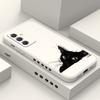 Чехол 'Черный кот' для Samsung A17 A16 A06 A54 A34 A24 A14 A15 A25 A35 A55 A04E A73 A53 A33 A23 A13 A72 A52 A52S A32 A22 4G 5G