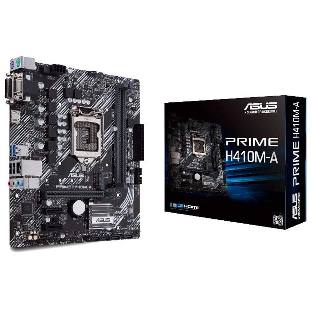 LGA1200 Compatible Motherboard PRIME Equipped with ASUS INTEL H410 H410M-A [MicroATX]