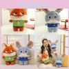 Fox Plush Zootopia Toy Cute Cartoon Girls Children Bedtime Buddy Holiday Gift