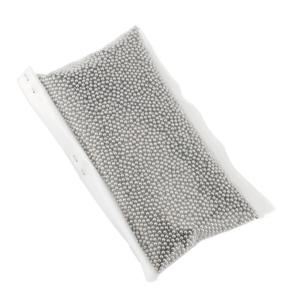 Polishing Beads Stainless Steel Multifunctional Round Jewelry Polishing Beads for Burr Removal