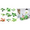Aquarium Artificial Plants Fishtanks Plastic Plant Vibrant Decorations Landscaping Safety Decor Plant for Shrimp 10PCS