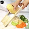 NEW Vegetables Cutter Stainless Steel Blade Manual Chopper Potato Cucumber Carrot Slicer Grater Corrugated Slicer Kitchen Gadget