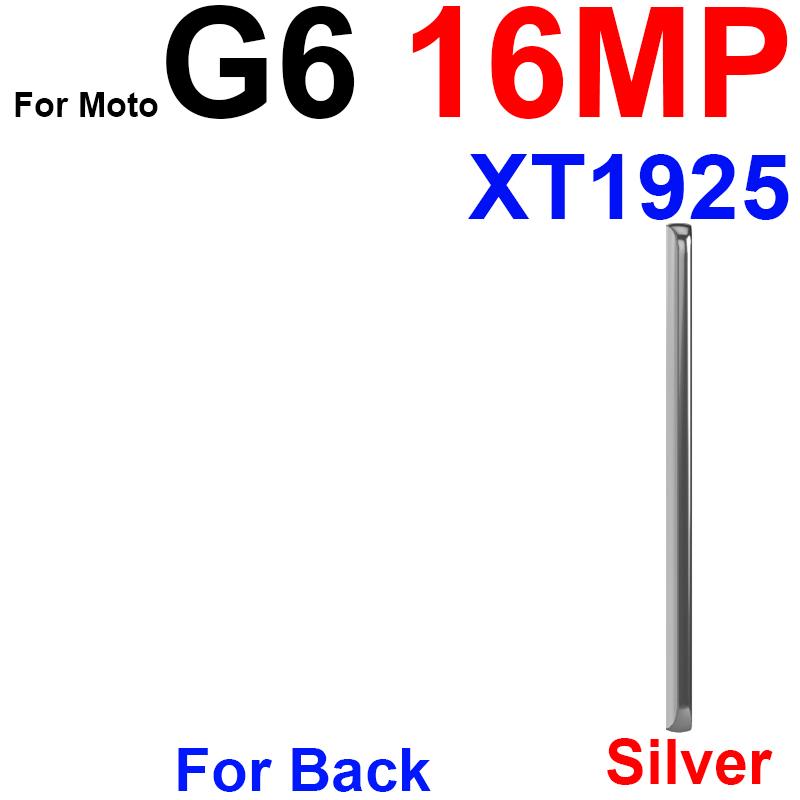 Middle Frame Housing For Motorola Moto G6 G6 Plus Middle Frame Cover Chassis Bezel Repair Parts
