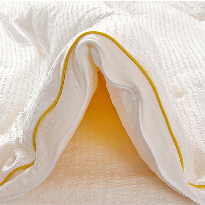 Одеяло из соевого волокна уровня безопасности для матери и ребенка, приятное к коже, теплое, осенне-зимнее, стеганое одеяло-наполнитель, однотонное мягкое стеганое одеяло