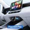 XUDA 2 в 1 AI Box Мини-адаптер Проводной на Беспроводной Carplay и Android Auto Совместим с 99% Автомобилей Plug and Play WiFi Смарт-донг