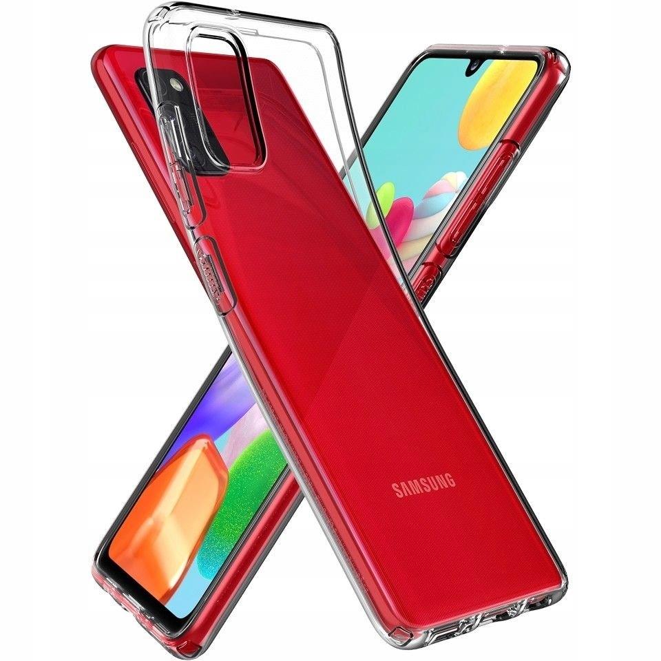 SLIM case for Samsung Galaxy A41 CASE BACK COVER CLEAR+GLASS