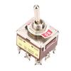Переключатель ON ON 2-позиционный 3PDT 9-контактный 12 мм 15A250VAC