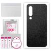 apgo Protective Skin Sticker for the Back Compatible with Meizu 16Xs, Wrap Film, Foil, Vinyl - Pattern Black Honeycomb
