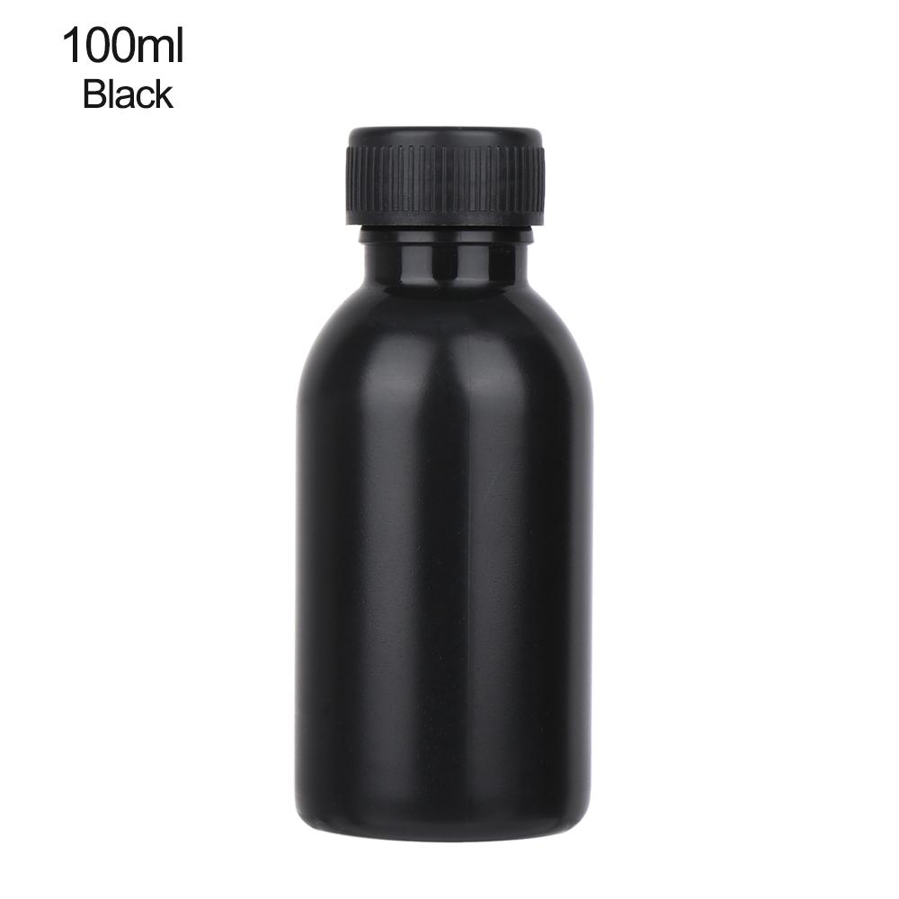 1PC 5/10/15/30/60/100/250ml Plastic PET Clear Empty Seal Bottle Liquid Container Reagent Packing Storage Jar Industrial Supplies