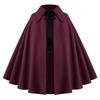 Short Cape Cosplay Set Multicolor Retro Lapel Shawl Halloween Comic Con Role Play Costume