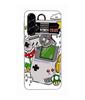 Coque - Maniacase - Samsung Galaxy A56 - Silicone - Noir - Vintage Nintendo