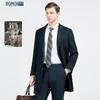 ROMON Мужское formalное пальто средней длины из 100% шерсти
