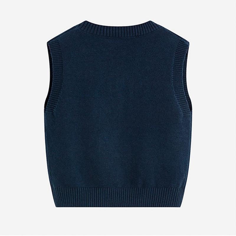 3-12 Years Kids V-Neck Knitted Vest