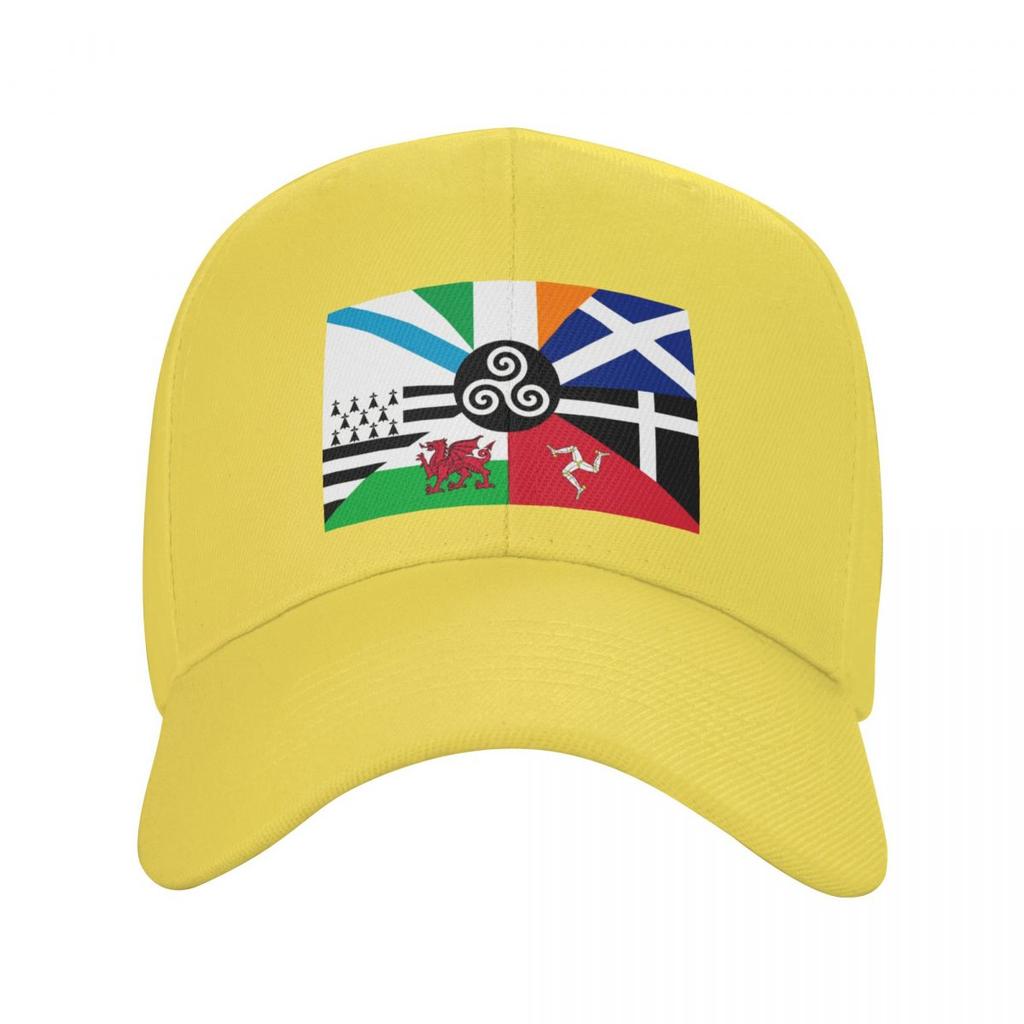 European Pan Nations Flag Baseball Cap Adjustable Ireland Scotland Wales Brittany Dad Hat Spring Caps Snapback Hats