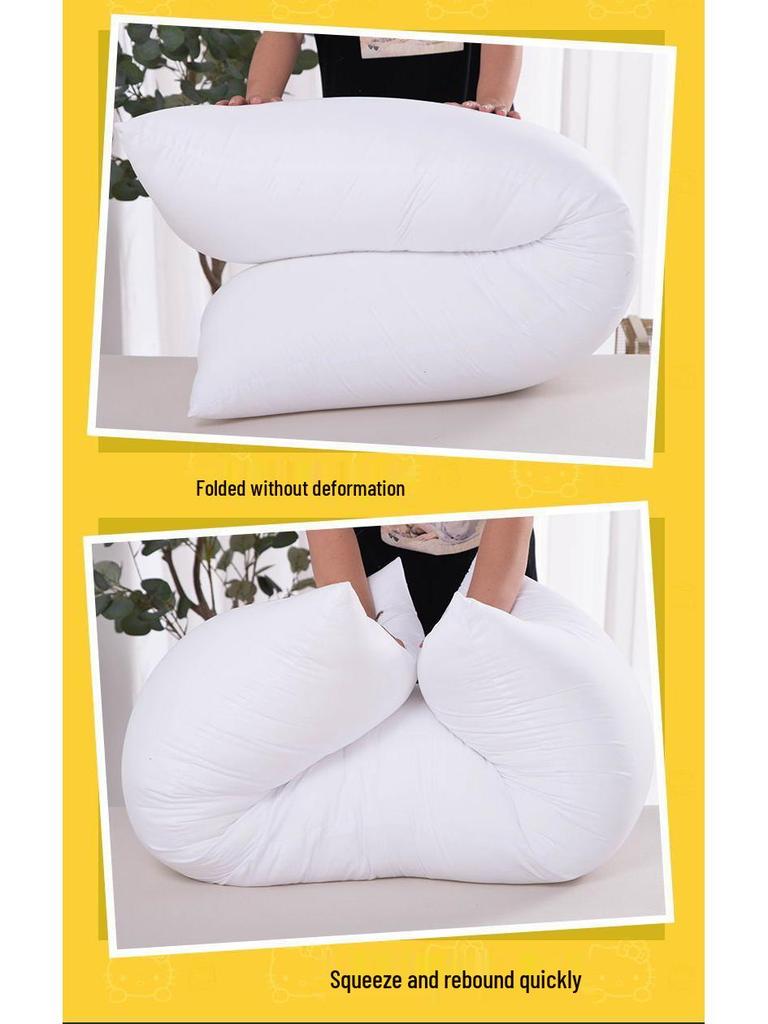 Высокоэластичная хлопковая аниме-подушка для тела, 50x160 см, 150 утяжеленная, облачный семидырочный дизайн