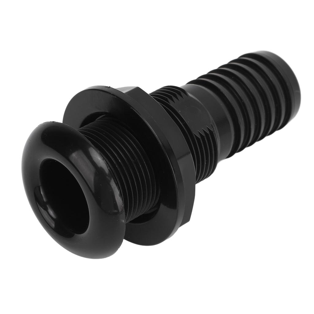 Boat Through Hull Connector 29mm Outlet Drainage Straight Drain Outlet Fittings Boat Plumbing Fittings