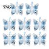 Festive Tree Hanging Decor Butterfly Cash Gift Ornament, Christmas Money Holder with Gifts for Family Friends Print, Acrylic Pendant Surprise Giving,