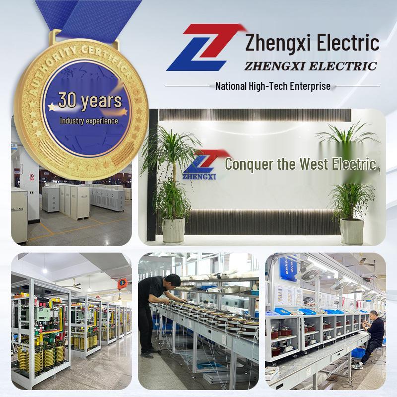 Zhengxi TDGC2/3 Single-Phase Voltage Regulating Transformer 0-250/300V Contact Type TSGC2/J Three-Phase.