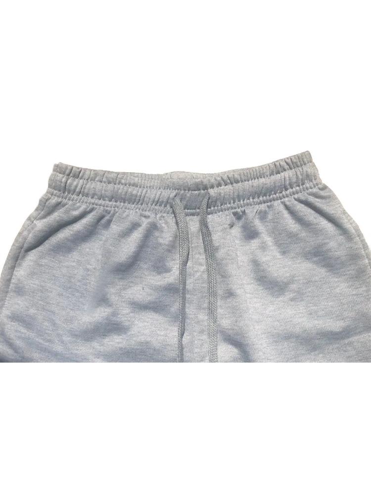 Повседневные и удобные серые спортивные штаны для женщин с накрахмаленной талией свободного кроя и брюки-парашюты