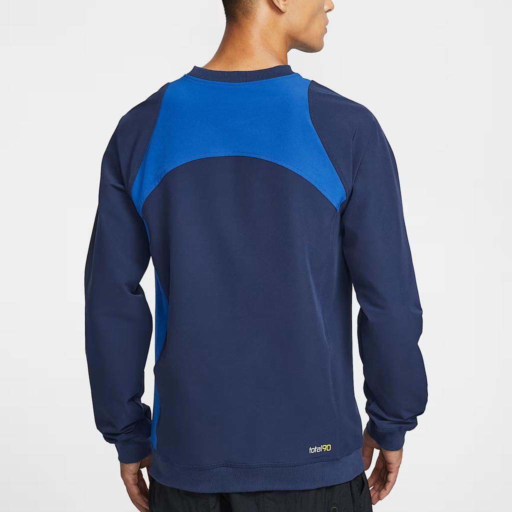 Nike Total 90 Repel Футбольный водонепроницаемый пуловер-свитшот для мужчин HQ3397-410