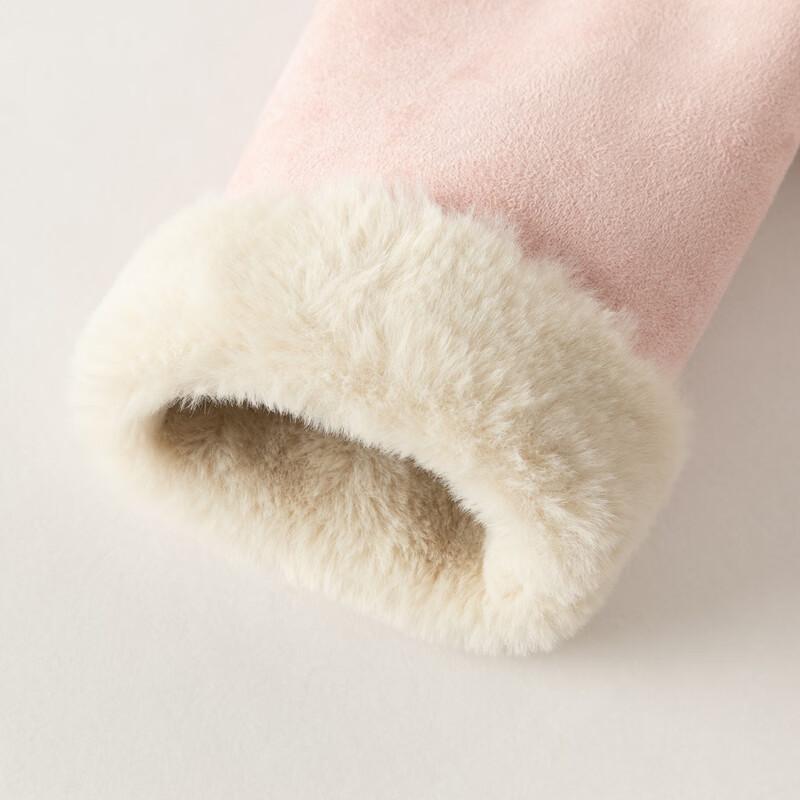 Зимняя куртка DaveBella Kids из замши с флисовой подкладкой
