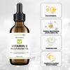 Vitamin E Facial Oil Deep Hydrating and Nourishing Skin Serum for Fine Lines and Radiance 30ML Glass Dropper for Men and Women