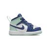 Air Jordan 1 Mid TD Blue Mint Baby Sneakers Mystic-Navy White Mint-Foam 640735-413