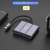 ONTEN UC316 Type-C to Dual HDMI Video Capture Card Audio Input Output Adapter
