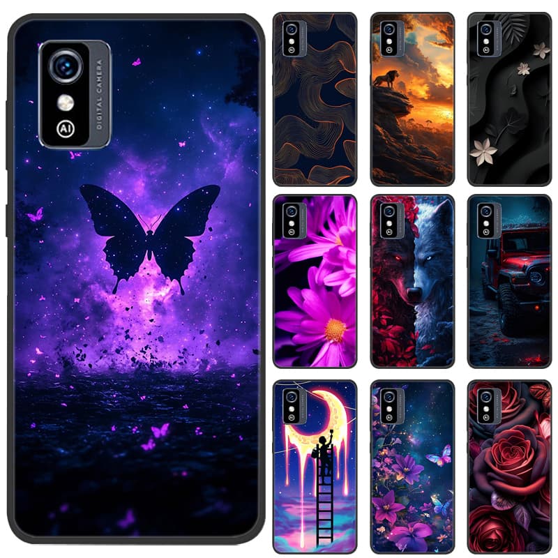 Чехол для ZTE Blade L9 Ударопрочный Силиконовый Мягкий Милый Чехлы для Телефона Для ZTE Blade L9 L 9 L8 L210 ТПУ Чехол BladeL9 Мультяшный Сумка Capas