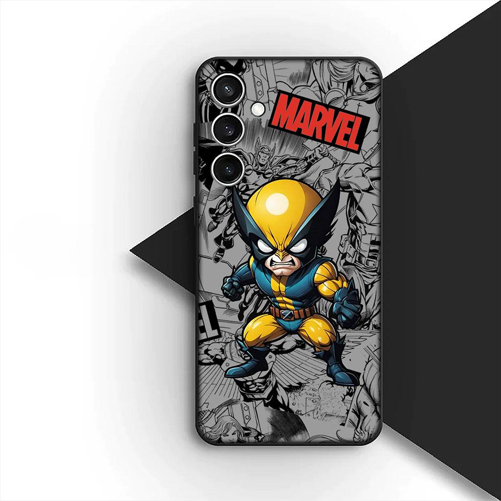 Чехол для телефона Motorola Moto G55 G45 G75 G85 G13 Edge 50 30 Fusion 40 NEO Ultra Pro Корпус Case Росомаха Марвел Халк Дэдпул