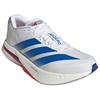 adidas Adizero Boston 13 Универсальные Удобные Поддерживающие Низкие Беговые Кроссовки Мужские кроссовки Белый Синий Красный JQ1668