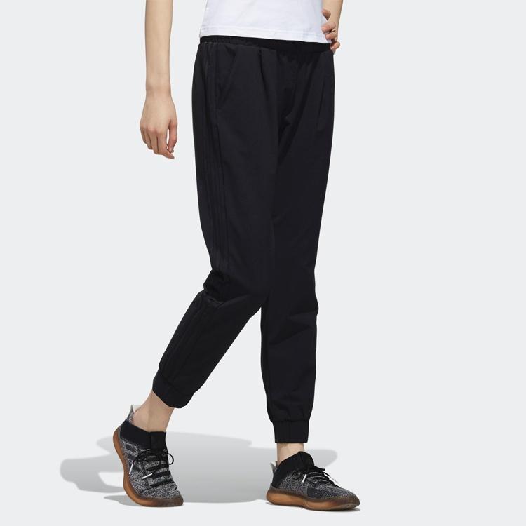 (WMNS) adidas Woven 3S Sweatpants Black Women's DW5725