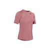Under Armour Fitted Round Neck Sports Pullover T-Shirt Women Tops Silent-Pink 1355583-662