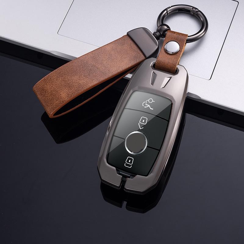 Metal Car Remote Key Case Cover For A C E S G Class GLC CLE CLA W177 W205 W213 W222 X167 AMG W203 W204 W210 W211 W212 W221 Accessories