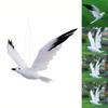 25*22*4.5 Cm Simulated Seagull Feathered Flying Seagull