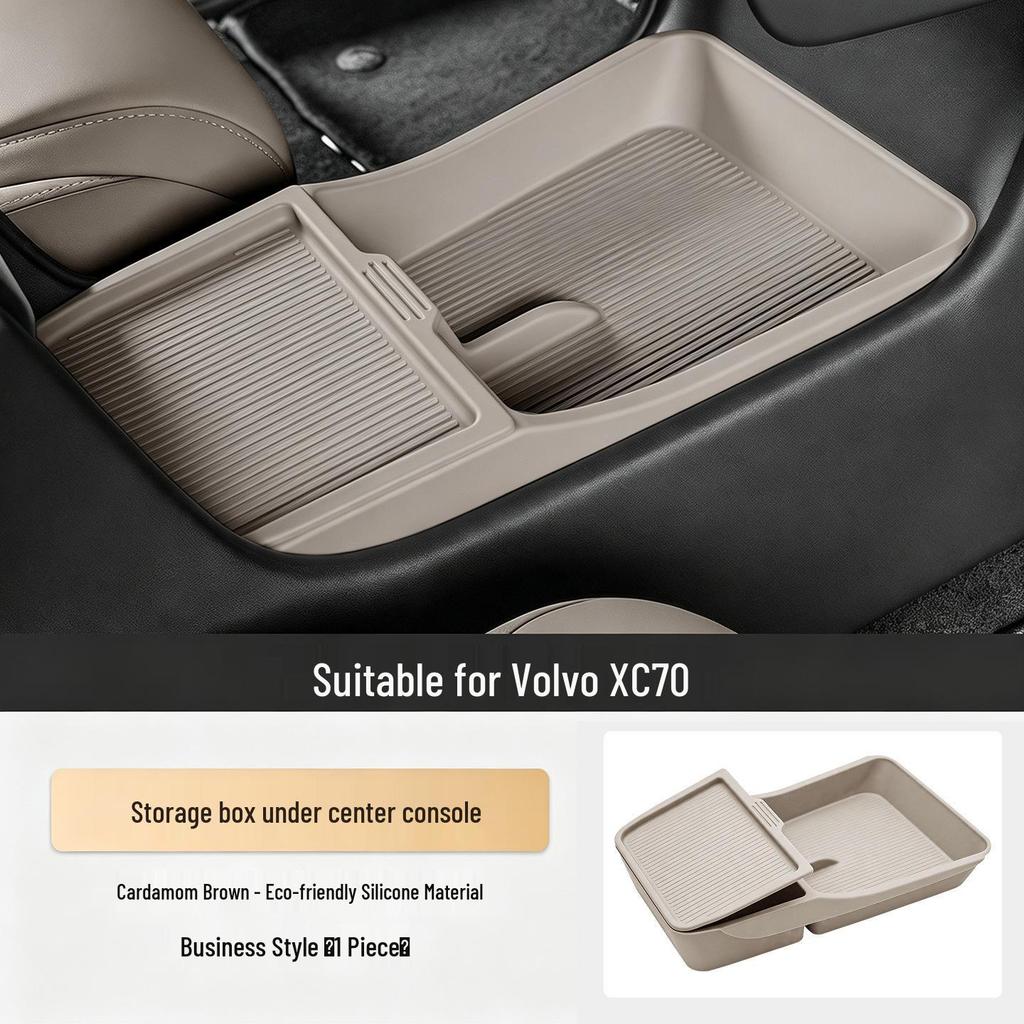 Силиконовый коврик-органайзер на центральную консоль Volvo XC70