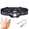LED Bicycle Sensing Headlamp Waterproof Induction Lamp Outdoor Headlamp Usb Rechargeable Headlight