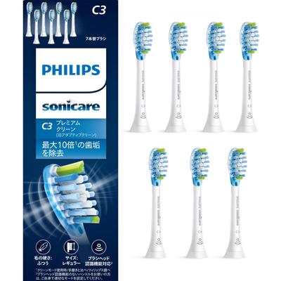 Оригинальный набор сменных щеток Philips Sonicare Premium Clean для белого (7 кистей) HX9047/67,