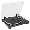 Проигрыватель виниловых пластинок Audio-Technica AT-LPW30 BK с ременным приводом, встроенный фонокорректор, в комплект входит стереокартридж типа VM, деревянный корпус, черное дерево