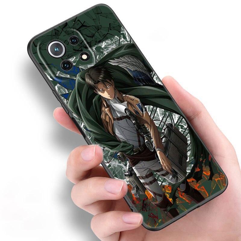 Чехол для телефона с японским аниме «Атака Титанов» для Xiaomi Mi POCO X3 NFC GT M4 M3 12 11T 10T Pro A3 11 Lite NE 5G 12X 11i F3