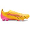 Puma Ultra Ultimate FG AG Forever Faster Pack Women Sneakers Yellow Sun-Stream Black 107767-03