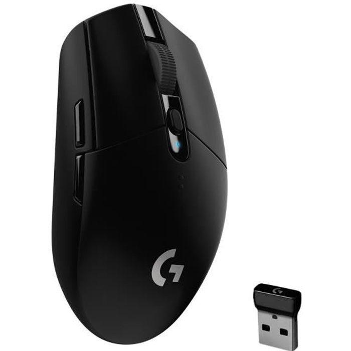 Gaming Mouse - Wireless - Logitech G - G305 Lightspeed - Black