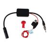 Car Antenna Signal Amplifier Booster, FM AM Radio Antenna Signal Amplifier Car Radio Antenna Signal Receiving Amplifier